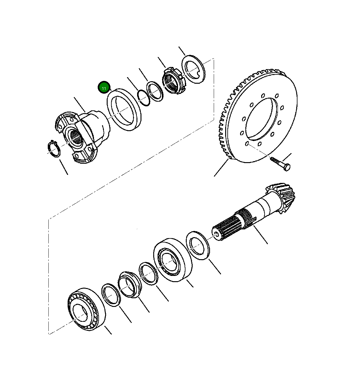 Уплотнение CA0119990 Komatsu