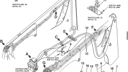 Труба 37B-970-1250 Komatsu
