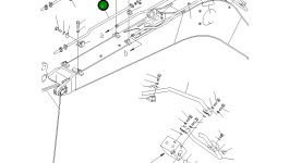 Трубка 21Y-70-16130 Komatsu
