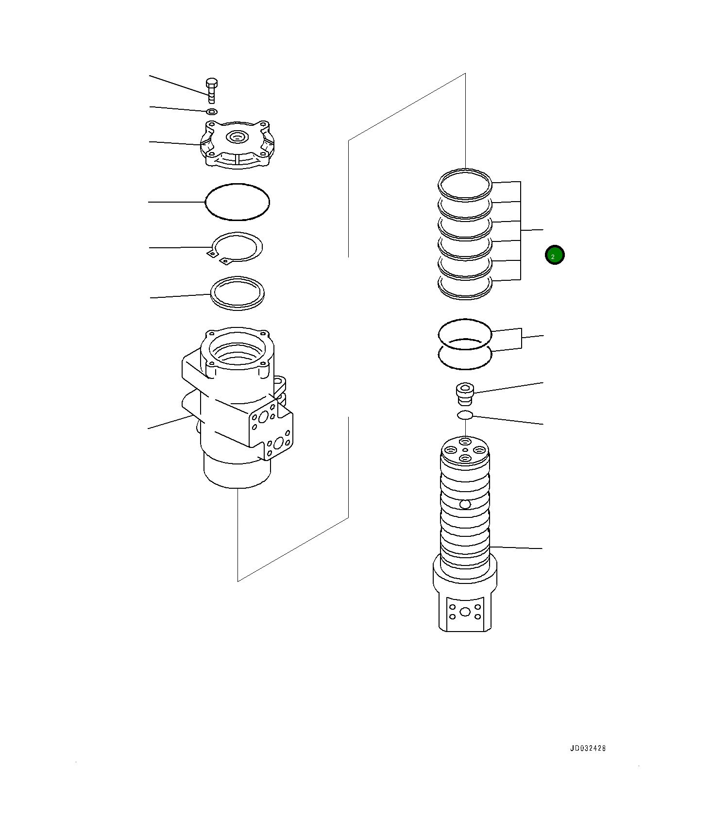 Уплотнение 703-09-95620 Komatsu