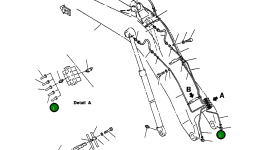 Трубка 209-70-57470 Komatsu