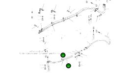 Трубка 419-07-61360 Komatsu