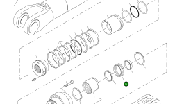 Уплотнение штока 707 511 73 00 Komatsu