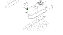 Трубка KT1G958-0551-2 Komatsu