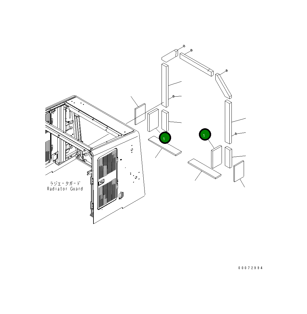 Уплотнение 426-54-46691 Komatsu
