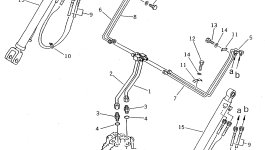 Трубка FF7822-62510 Komatsu