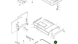 Уплотнение 20Y-54-K7351 Komatsu