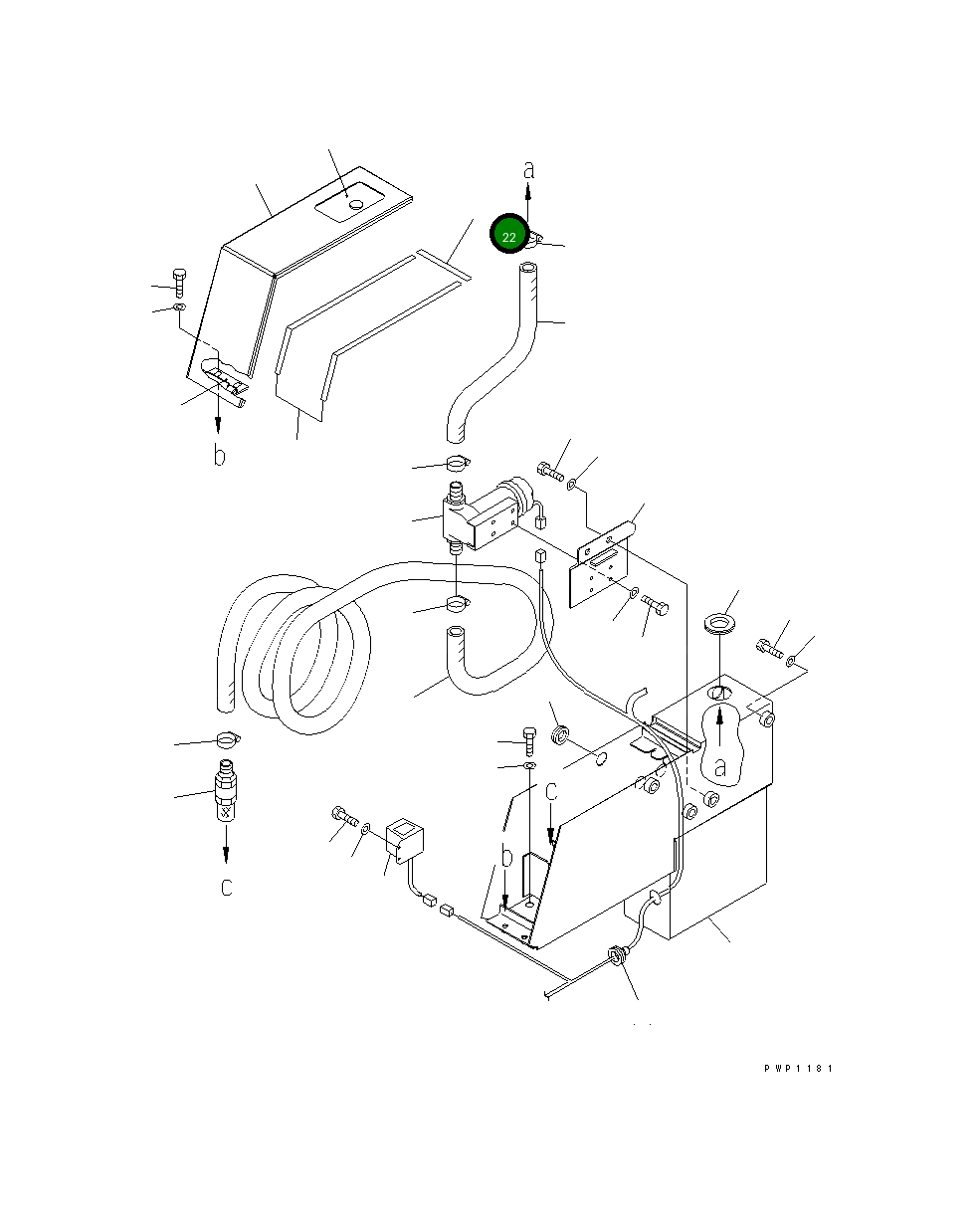 Уплотнение 207-54-73530 Komatsu