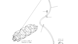 Трубка 426-43-27170 Komatsu