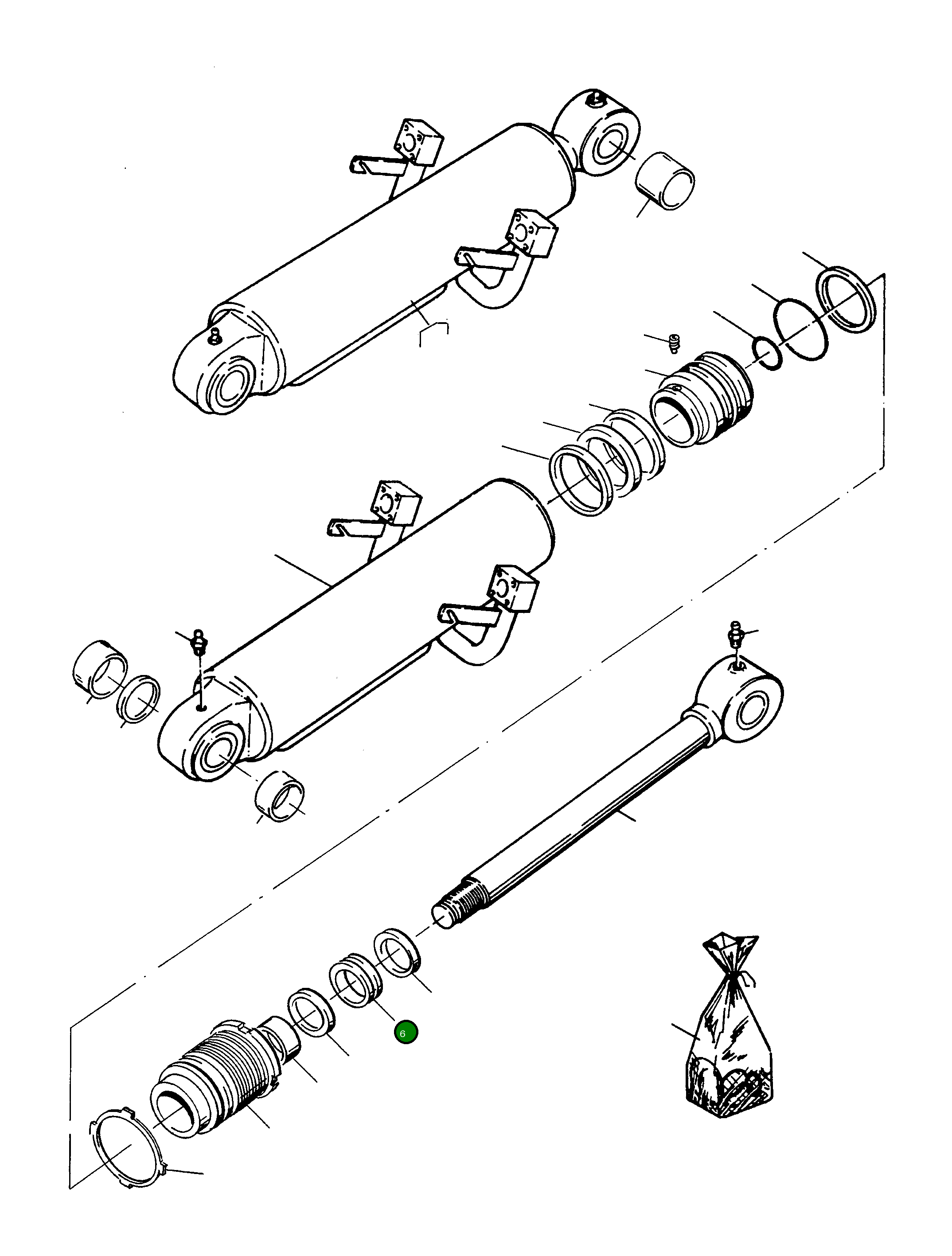 Уплотнение 4915626M1 Komatsu