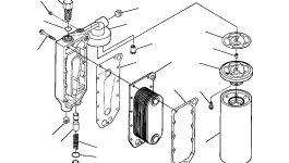 Термостат 1295 151 H92 Komatsu