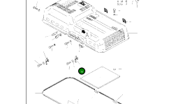 Фиксатор 2A5-54-11933 Komatsu