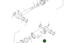 Цилиндр 22N-63-96242 Komatsu