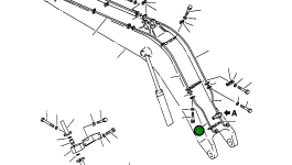 Трубка 209-62-68140 Komatsu