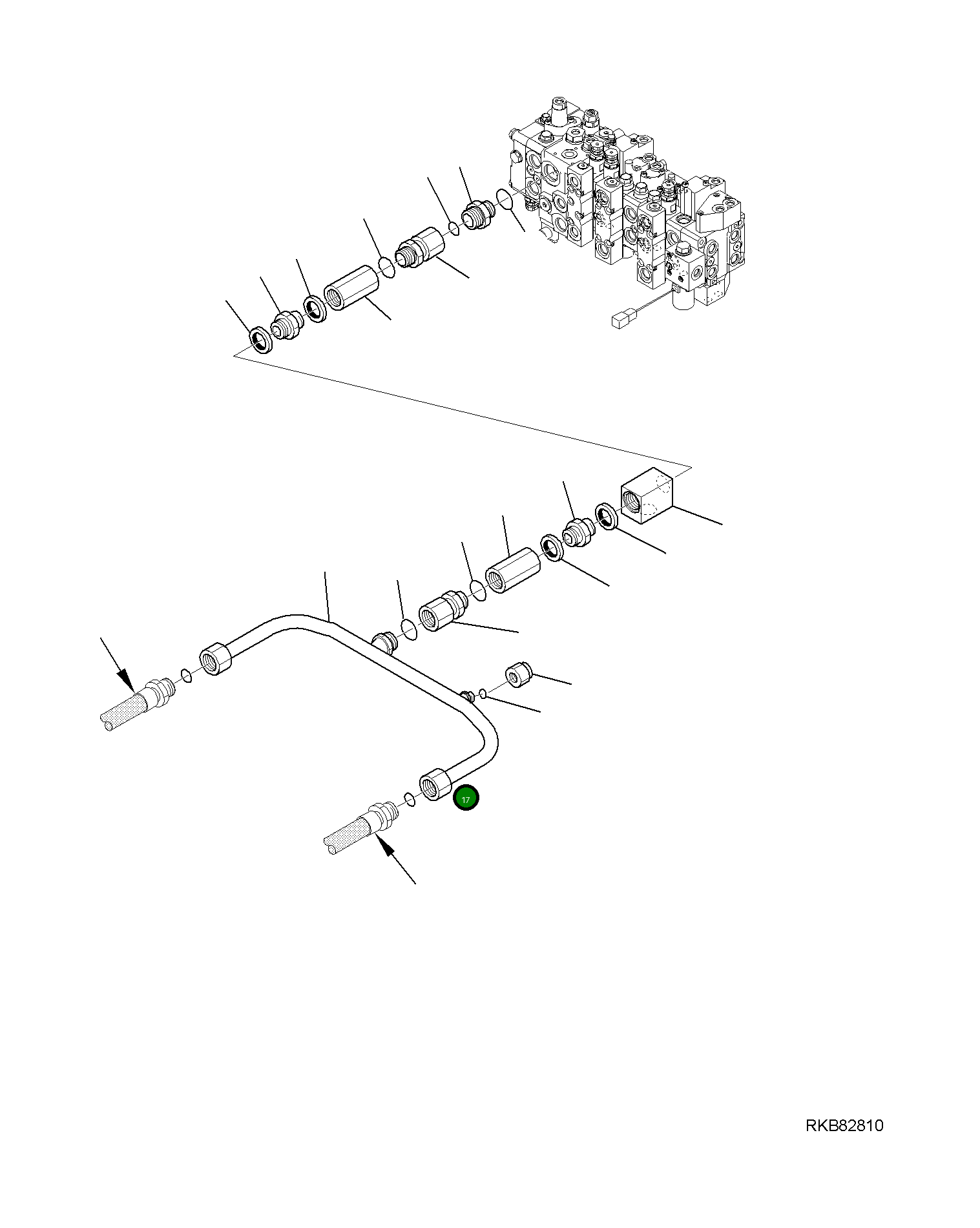 Труба 42N-63-11140 Komatsu