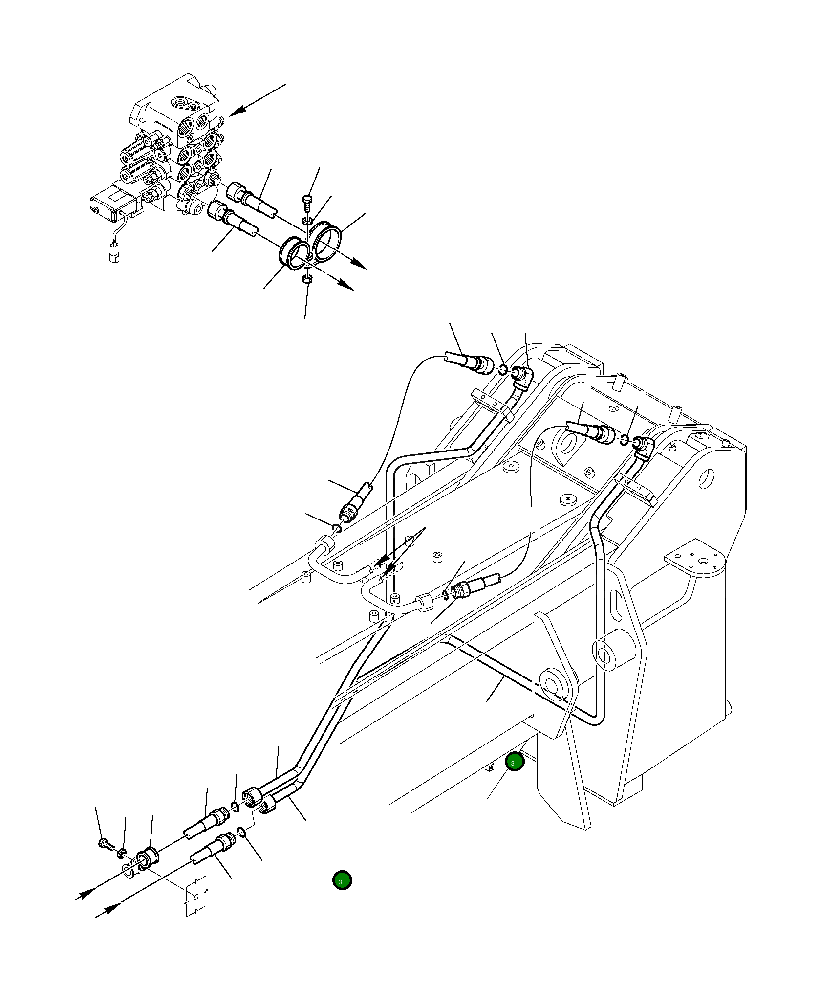 Труба 395-62-11941 Komatsu