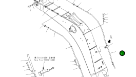 Трубка 209-62-79240 Komatsu