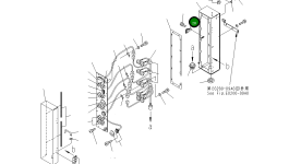 Фиксатор 8295-06-1380 Komatsu