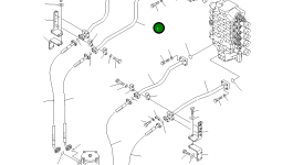 Трубка 209-62-73361 Komatsu