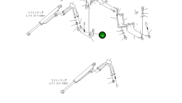 Трубка 104-Y16-5430 Komatsu