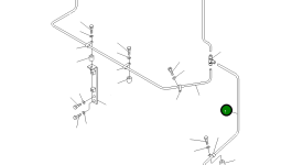 Трубка 22U-54-81530 Komatsu