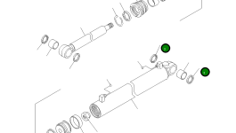 Уплотнение 07145-00040 Komatsu