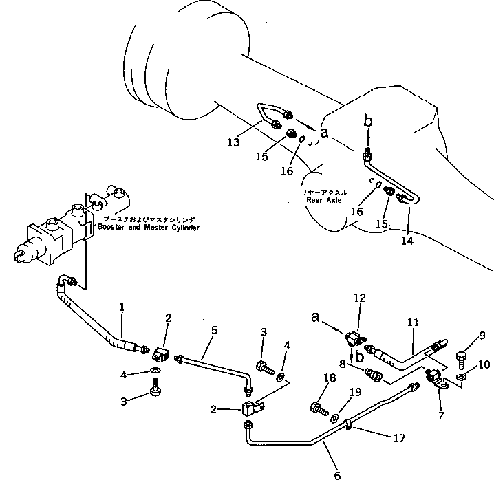 Шланг 419-43-17241 Komatsu