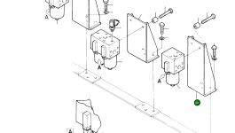 Фиксатор фильтра 332 060 40 Komatsu