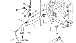 Шланг 23B-03-11510 Komatsu