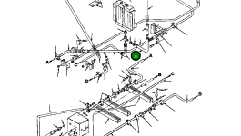 Трубка 159 957 H45 Komatsu