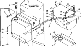 Шланг 21U-04-11180 Komatsu
