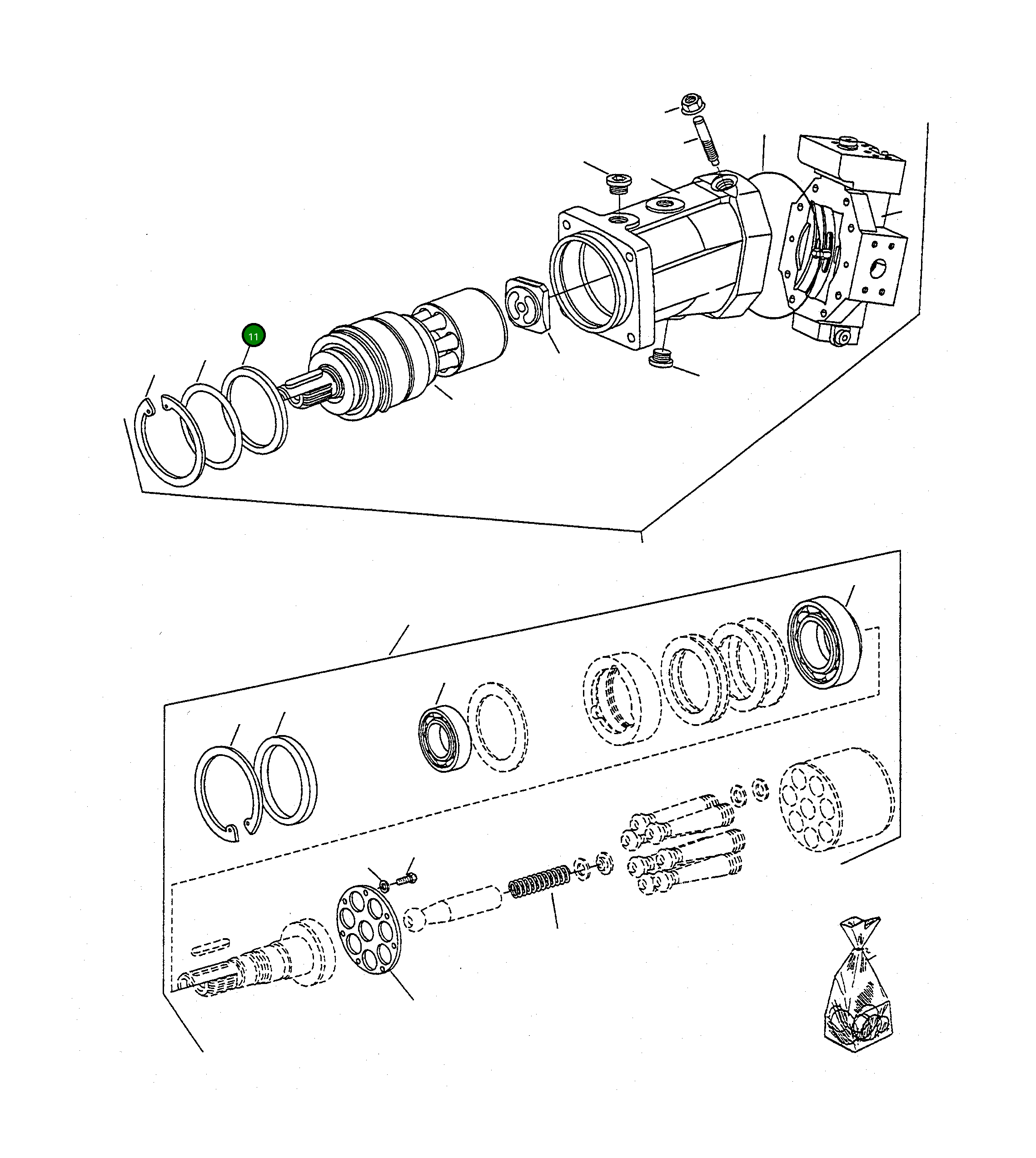 Уплотнение 4920048M1 Komatsu