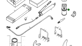 Фонарь указателя поворота 2999797M1 Komatsu