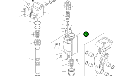 Цилиндр 20P-971-7110 Komatsu