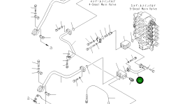 Трубка 209-62-76890 Komatsu