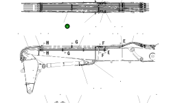 Трубка 206-62-KA840 Komatsu