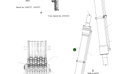 Цилиндр 707-01-XY582 Komatsu
