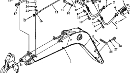 Стрела 202-973-5112 Komatsu