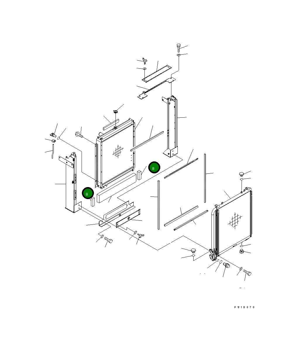 Уплотнение 20Y-03-31241 Komatsu