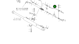Трубка 21W-62-46352 Komatsu