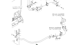 Трубка 427-62-25871 Komatsu