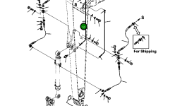 Трубка 208-70-42150 Komatsu