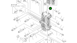 Управляющий клапан 723-18-12702 Komatsu