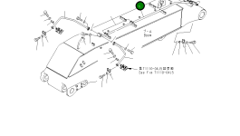 Трубка 208-72-71460 Komatsu