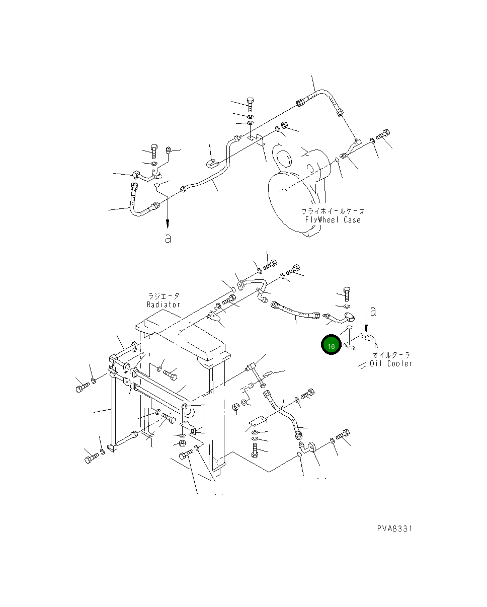 Трубка 145-49-53350 Komatsu
