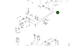 Трубка 208-62-42731 Komatsu