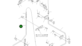 Трубка 42C-Z89-1220 Komatsu