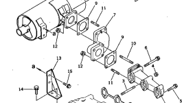 Стойка YM119640-13650 Komatsu