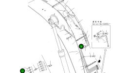 Трубка 209-70-75231 Komatsu