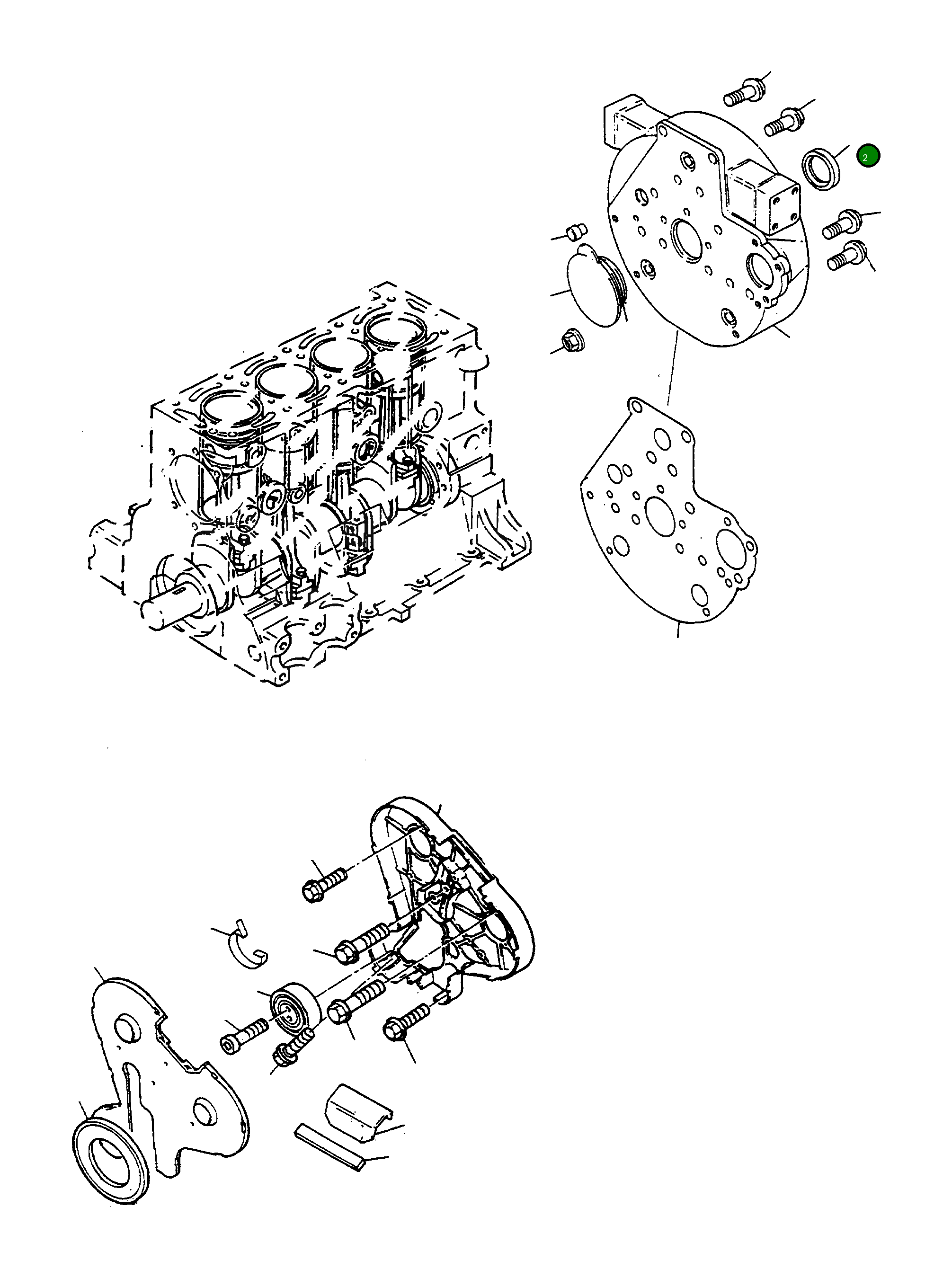 Уплотнение 4917990M1 Komatsu